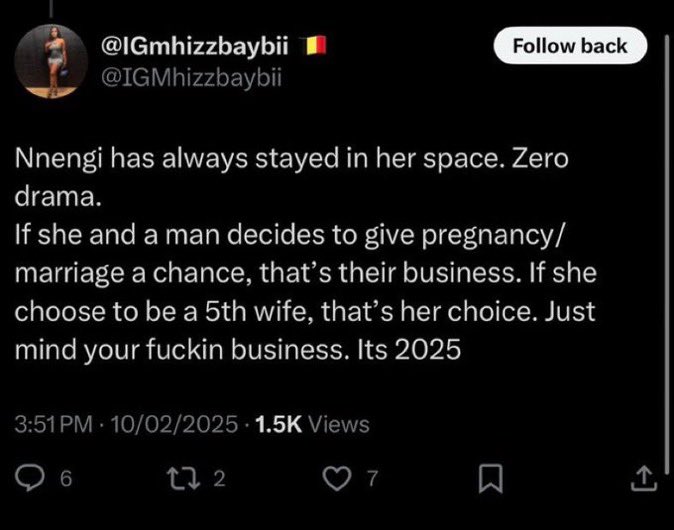 thebigdammy's tweet photo. 2. Twitter people wasted no time, some supported her and some started pushing agenda. wahala for who no fear twitter people 😭 https://t.co/Deauzz0WD3