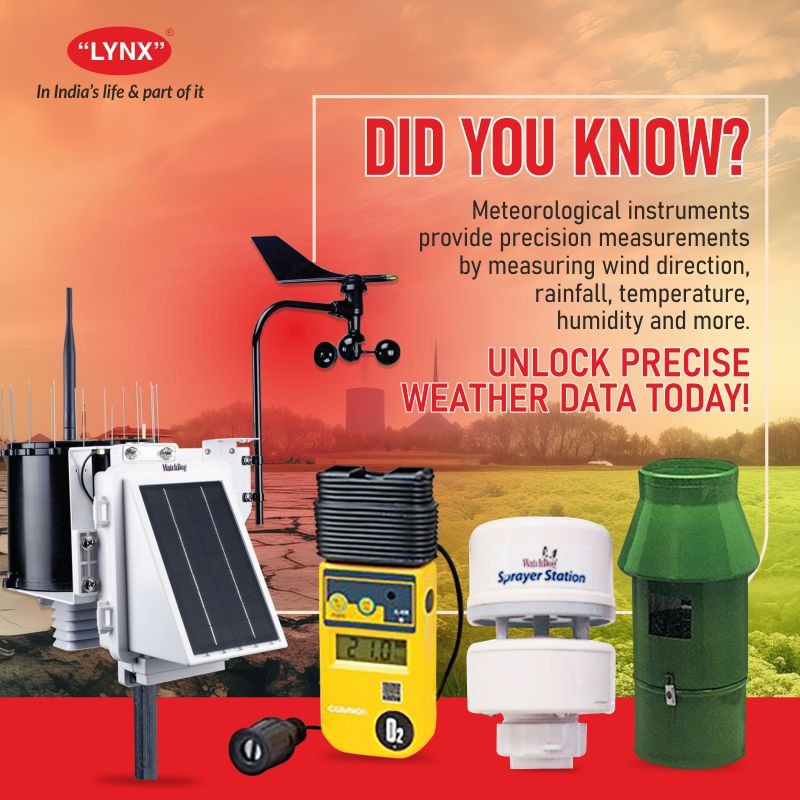 InstrumentsLynx's tweet photo. For times when every single detail matters, be reassured with LYNX’s precision!
#lynx #lawrenceandmayo #lynxinnovation #breakingboundries #fuelingthefuture #techinnovation #science #metrological #instruments #rainfall #temperature #humidity #weatherdatacollection https://t.co/tKQGy9hHD9