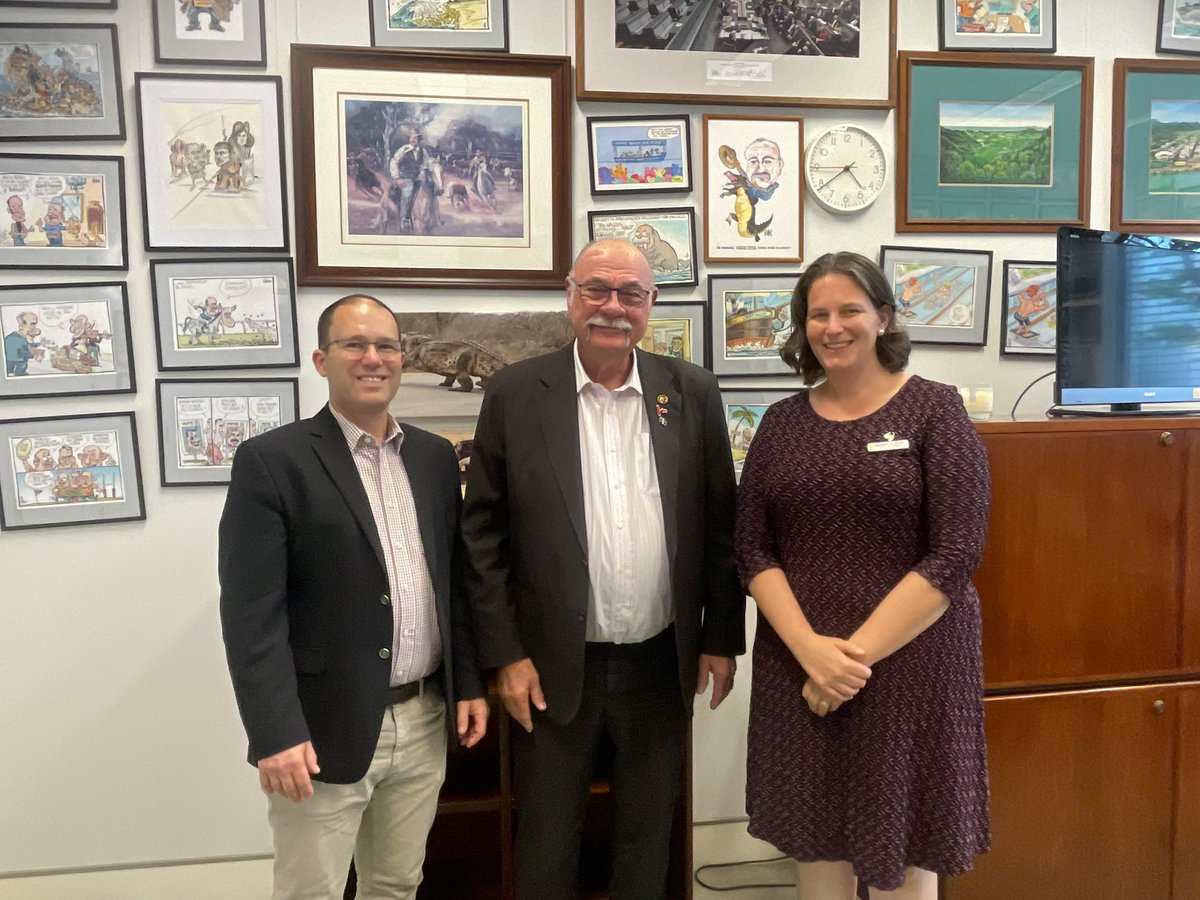 And the meetings rolled into a busy afternoon with RT’s local member <a href="/WarrenEntsch/">Warren Entsch</a>