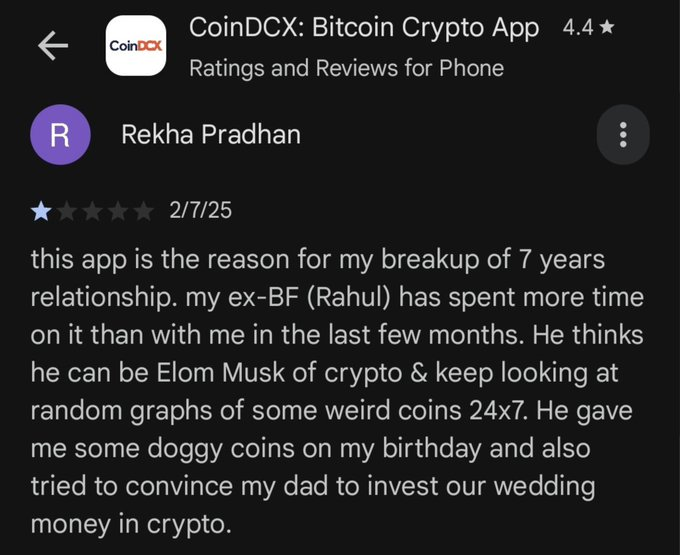 CryptoTalk21's tweet photo. 🔴 Her 7 Years Relationship Broke due to Cryptocurrency and Elom Musk https://t.co/lTkx3fXPL5