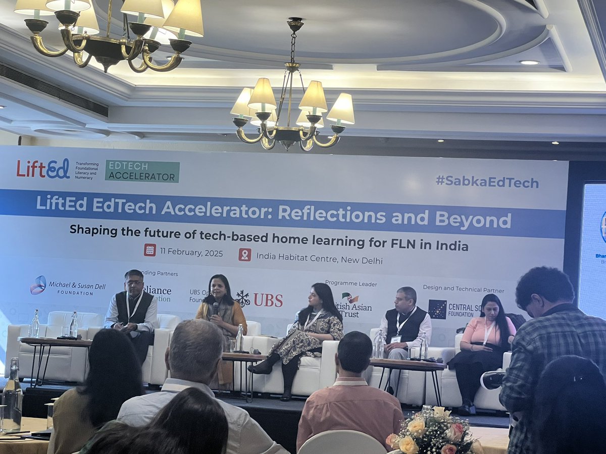 #SabkaEdTech takes off with Gauri <a href="/CSF_India/">Central Square Foundation</a> emphasising engagement and retention as key measurement benchmarks to secure impact in literacy and numeracy <a href="/SesameWrkshpIND/">Sesame Workshop - India</a>