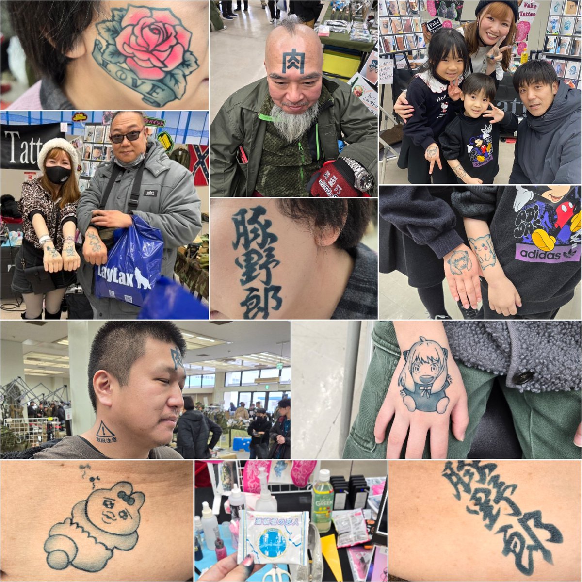 chou_getsu's tweet photo. 九ミリ展2日間無事に終了致しました✨️
初出展@9milten 様ありがとうございました🙇
@sergeants_heart さん今回も大変お世話になりありがとうございました🙏
ブースにお越し下さいました皆様、フェイクタトゥーに興味を持って下さりありがとうございました✨️ https://t.co/W685KTUEVI