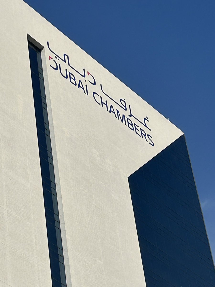 Today it’s day two of our #UAE Trade Mission. To start the day we are attending <a href="/DubaiChambers/">Dubai Chambers</a> for a roundtable discussion around how to do business in #Dubai