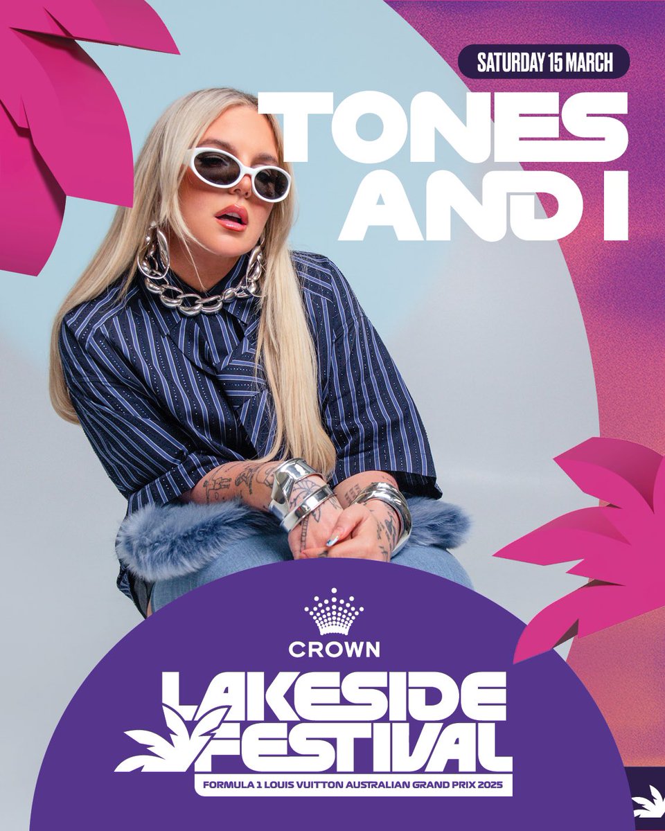 15th of March alongside <a href="/bakerboymusic/">Baker Boy</a> 
<a href="/ausgrandprix/">F1 Australian Grand Prix</a> 🏎️ 👀 #AUSGP
Tickets: grandprix.com.au