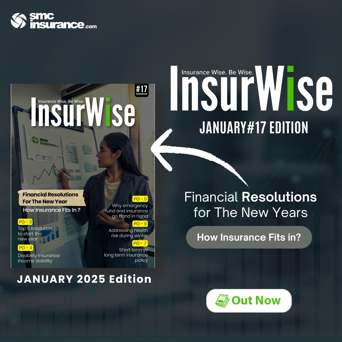 The wait is over! 🎉

Kickstart 2025 with our January magazine, packed with game-changing insights! 🚀

Discover the top 5 resolutions for a strong start, disability insurance for income stability, must-know winter health tips, and much more.

Don’t miss out—dive in now! 📖✨