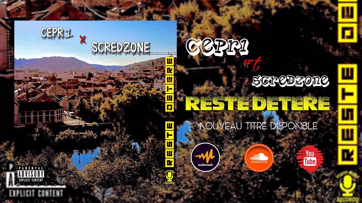 🚨🔥🔊Nouveau #Titre « Reste detere » en #feat avec <a href="/Cepr1Officiel/">CEPR1 OFFICIEL</a> dispo sur #YouTube , #SoundCloud , #Audiomack …🔥🔊✌️
.
🎬<a href="/FoxxoMadeRec/">Foxxo Made Records</a> 
.
#cepr1officiel #scredzoneofficiel #foxxomaderecords #freestylerapfrancais #lagedordurapfrancais #trapfr
.
🚨🔗 youtu.be/PbZmquBukhQ?si…