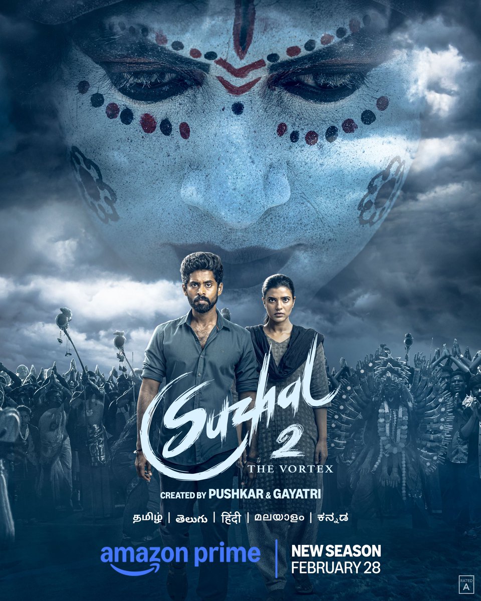 Pushkar&Gayatri (@pushkargayatri) on Twitter photo Thank you for all the love for Season 1. #Suzhal now returns for Season 2 on...
FEB 28TH !!!
#SuzhalS2OnPrime
#SuzhalTheVortex
#SuzhalOnPrime
<a href="/PrimeVideoIN/">prime video IN</a>
<a href="/wallwatcherfilm/">Wallwatcher Films</a> <a href="/am_kathir/">Kathir</a> <a href="/aishu_dil/">aishwarya rajesh</a>
<a href="/bramma23/">Bramma G</a> <a href="/sarjun_km/">Sarjun KM</a> <a href="/SamCSmusic/">𝐒𝐀𝐌 𝐂 𝐒</a> #Lal
#Saravanan <a href="/mohan_manjima/">Manjima Mohan</a>
<a href="/Gourayy/">Gouri G Kishan</a> Thank you for all the love for Season 1. #Suzhal now returns for Season 2 on...
FEB 28TH !!!
#SuzhalS2OnPrime
#SuzhalTheVortex
#SuzhalOnPrime
<a href="/PrimeVideoIN/">prime video IN</a>
<a href="/wallwatcherfilm/">Wallwatcher Films</a> <a href="/am_kathir/">Kathir</a> <a href="/aishu_dil/">aishwarya rajesh</a>
<a href="/bramma23/">Bramma G</a> <a href="/sarjun_km/">Sarjun KM</a> <a href="/SamCSmusic/">𝐒𝐀𝐌 𝐂 𝐒</a> #Lal
#Saravanan <a href="/mohan_manjima/">Manjima Mohan</a>
<a href="/Gourayy/">Gouri G Kishan</a>