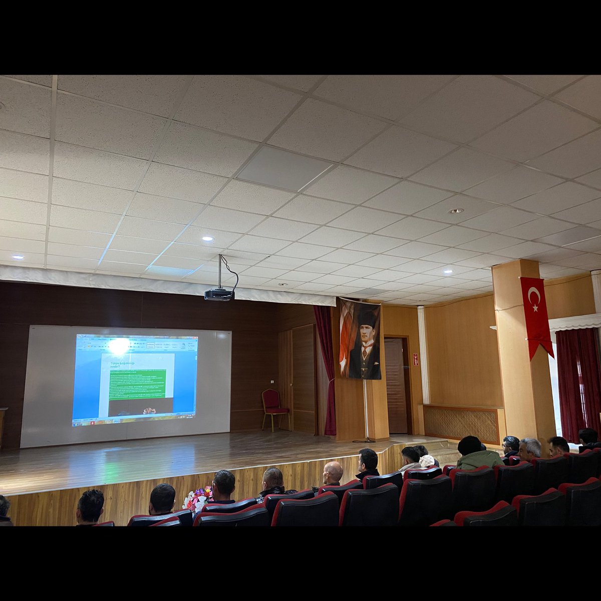 Şebinkarahisar Denetimli Serbestlik Müdürlüğümüzce, “Tütün ve Zararları” konulu seminerimizi Şebinkarahisar Toplum Sağlığı Merkezi işbirliğince gerçekleştirdik.