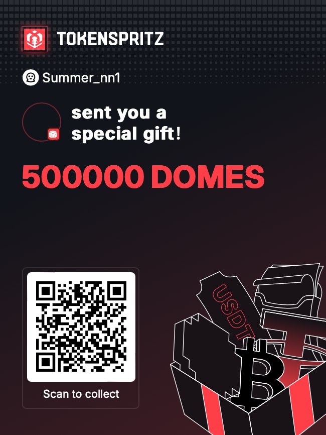 💖 Claim Your Daily $DOMES! 💖

Special 🥷$DOMES gifts are dropping daily in our community! 🎁 But hurry—quantities are limited, and they’re gone fast!

💰 Collect yours now:
t.me/TokenSpritz_bo…

Don’t miss out—join the TokenSpritz fun and grab your gift before it’s too late!