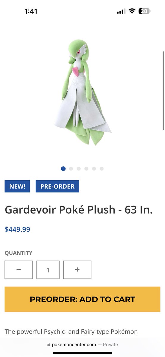 The husband said no and I’m dying to get it. Let me have a house full of pokemon dangit ;~;