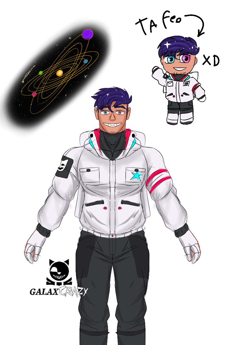 Buenas el avatar que hice al final no me gustó así que lo re-hice y salió un spaceboy se llama Galax y desde ahora (hora si 👁️👄👁️) es mi avatar definitivo y será con lo que me comunicaré en mis redes y obvio lo mostrare desnudo aveces por qué está sabroso💅