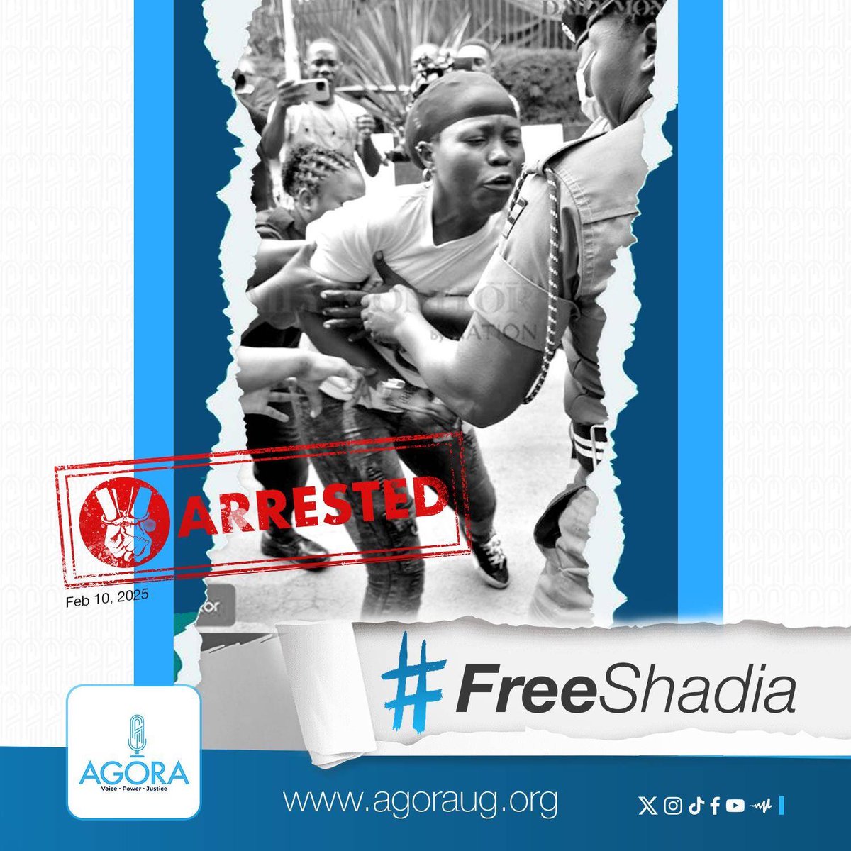 JohnsonCommand's tweet photo. Their only crime is calling for respect of rule of law
They were brutarilly arrested driven to CPS where they spent a night over
We call for the release of our comrades
#Suuna #Shadia #Salim #Ingrid
Free them now https://t.co/pILEalBf4L