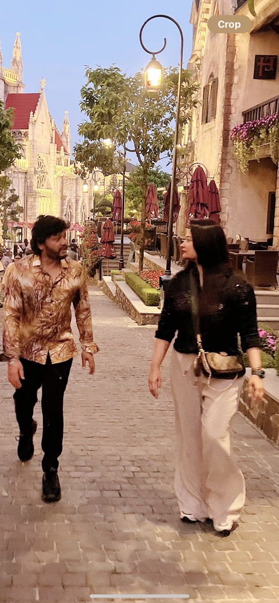 Official_Ganesh's tweet photo. Happy Anniversary, wifey! Thanks for always letting me think I’m in charge… we both know the truth. 😂❤️ 
@shilpaaganesh https://t.co/uGTB1MzBR2
