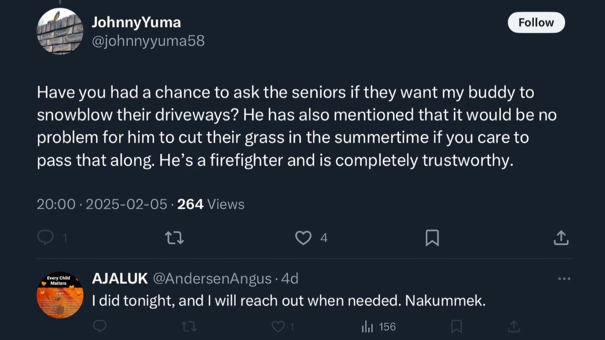 SnowyOwlSoul's tweet photo. 🚨WE SEE YOUR TRUE COLOURS, @andersenangus
Speaking of financial gain, why did you delete your posts where @johnnyyuma58 offered help to the Elders? Have you been lying all this time, #FalseInuk, hoping folks would send you $? Are they fake? Have you committed fraud AGAIN? https://t.co/JdotjlIK1t