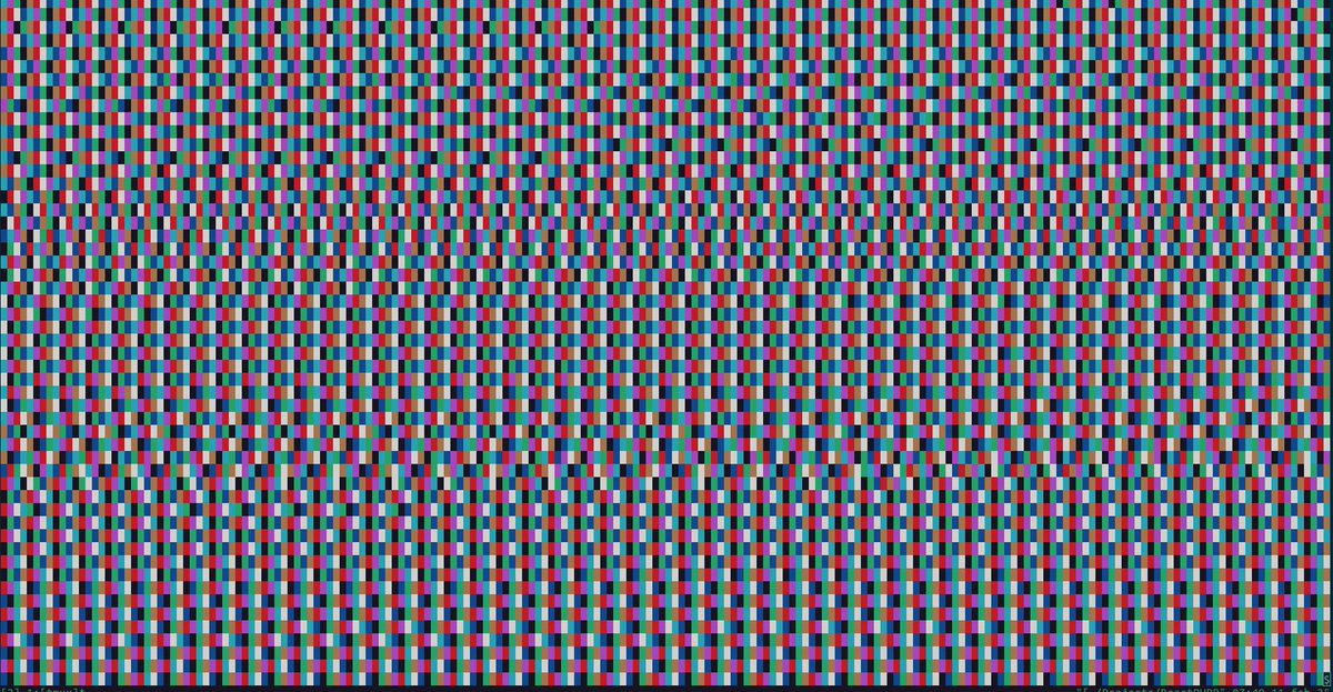WyriHaximus's tweet photo. The plus side of checking all examples is finding gems like this one, and the art it makes: https://t.co/jdKJLGubgp 

#PHP #Threads #Programming #ZTS #ReactPHP #Parallel https://t.co/3tpvtc3hhY