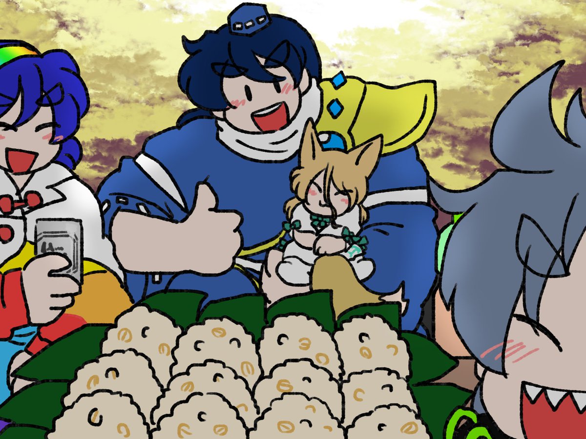 描く度に賢さを失っていった大天狗様。どうして 