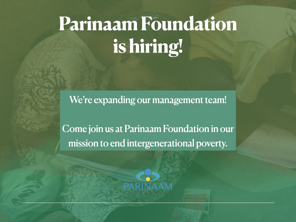 Parinaam Foundation tweet media