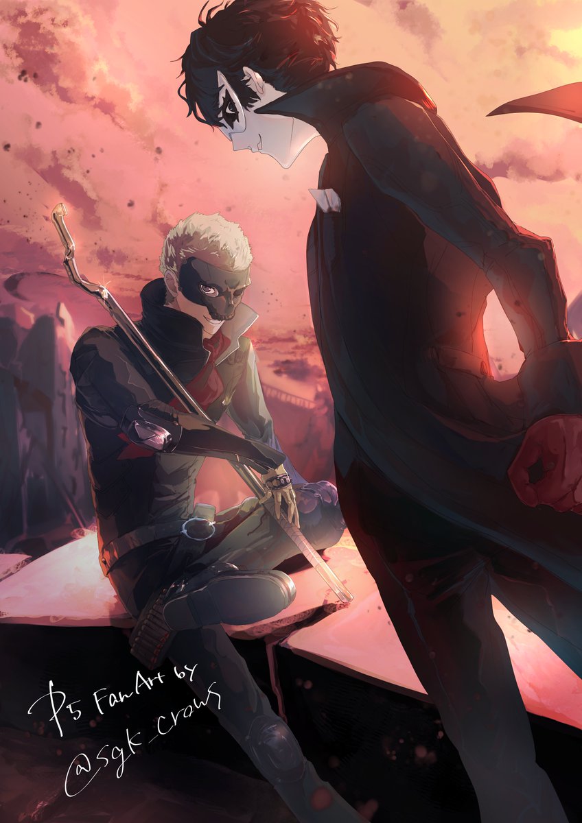 #ペルソナ5 #Persona5 #p5r 
好きなふたり