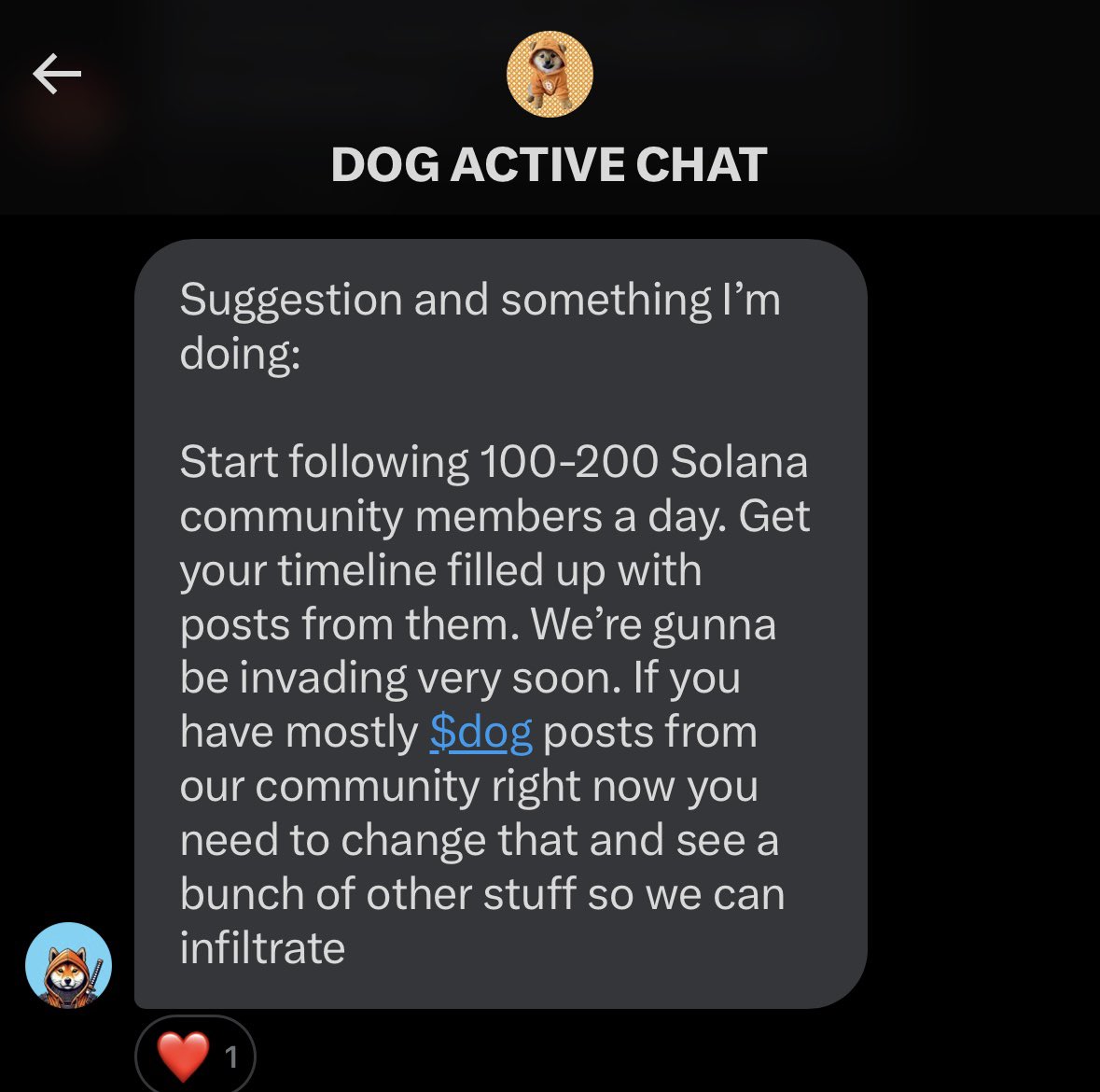 PEOPLE CAN FUD US SAYING THAT WE ARE A FORCED MEME PEOPLE CAN FUD US SAYING THAT RUNES ARE DEAD BUT IT IS A FACT THAT NO COMMUNITY WORKS HARDER FOR THEIR BAGS THAN THE $DOG ARMY

PREPARE FOR BATTLE!!!!!!