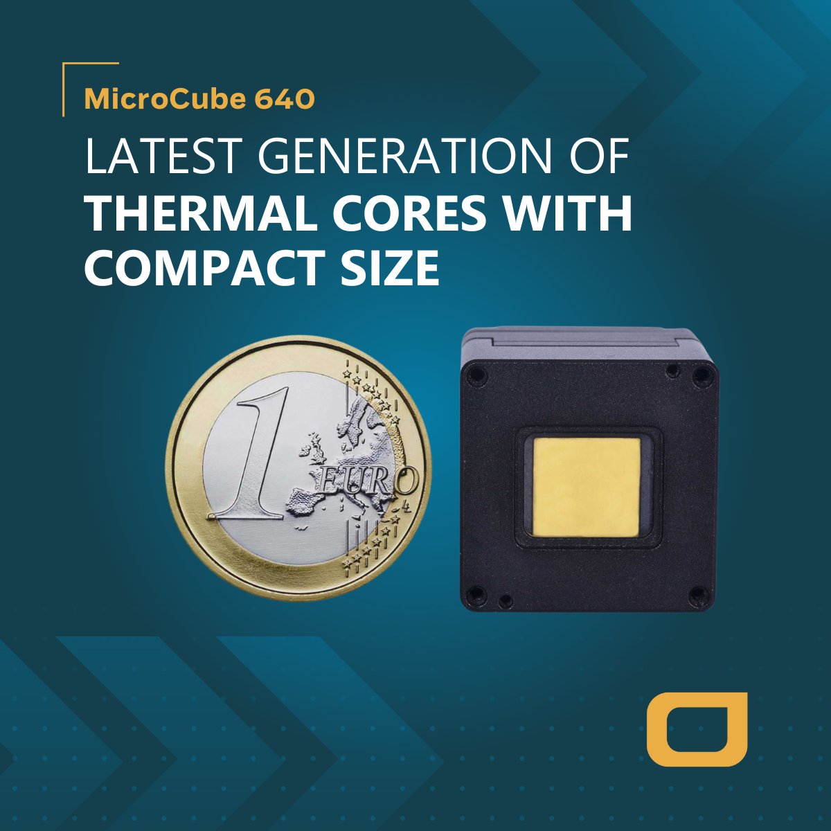 Xenics_Infrared's tweet image. MicroCube 640 is the latest generation of thermal cores in 12μm pixel pitch, developed in a SWaP design, and covers main standard interfaces. For more information: bit.ly/421I4tu  
#MicroCube #Thermal #Cores #SWaP #LWIR #Xenics #Exosens