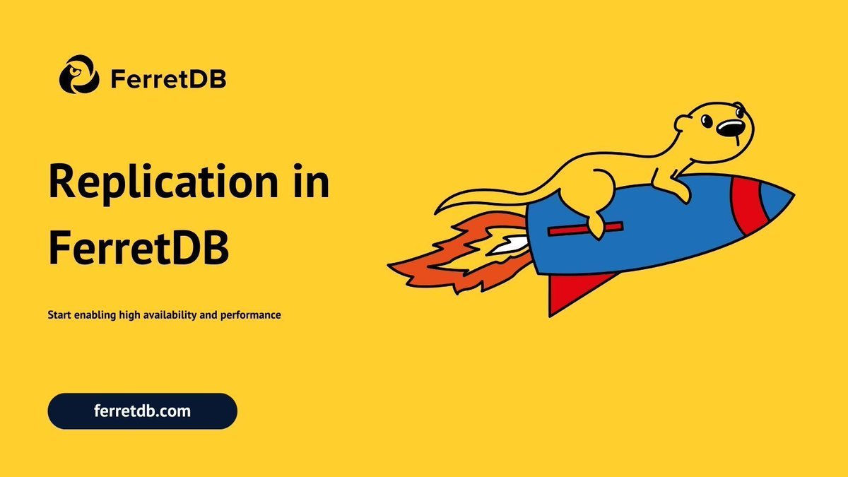 ferret_db's tweet photo. Replication is available on FerretDB v2, meaning your database stays available even when things go wrong.
What’s in it for you?
- High availability
- Disaster recovery
- Load distribution
Read more: https://t.co/7vle5GBvya
#FerretDB #Replication #OpenSource #DocumentDatabases https://t.co/R6h14FGC5B