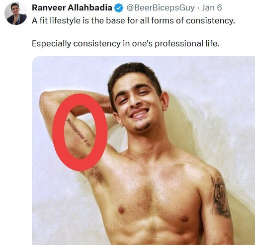 ViralRightist's tweet photo. @TimesAlgebraIND Philippians 4:11–13, Bible verse - 

I can do everything through Christ, who gives me strength. 

Not sure who to believe on screen these days 🤷🏼 https://t.co/zUdfuH8Ovv