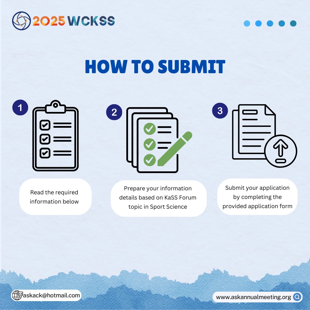 askinesiology's tweet photo. 📢 Sport Science Experts! 🗣️

Become a panelist at the 2025 World Congress on Kinesiology &amp; Sport Science (WCKSS) in Jeju, Korea (Oct 25-27)! Share your expertise &amp; join the discussions on the latest trends.

Apply now! 📩https://t.co/OnBKqBlOIu
#2025WCKSS https://t.co/VwdYLw58Jn