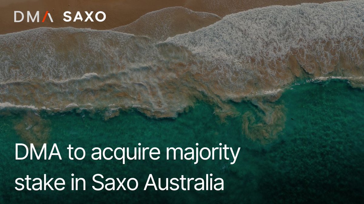 We are excited to announce that SCM DMA Pty Ltd (DMA South Africa) will acquire a majority stake in Saxo Australia. DMA, a global leader in software solutions for financial advisers and wealth managers, will enhance its offerings by leveraging Saxo’s platform and technology