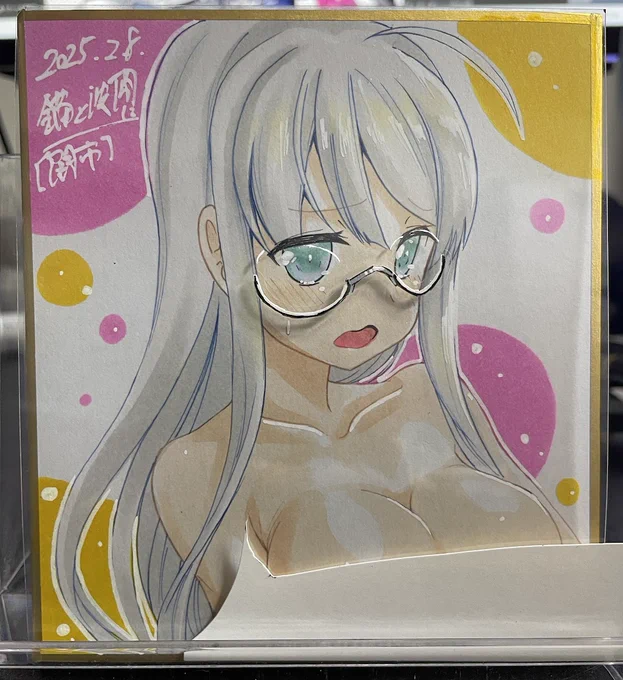 003_Heywood L.E.(ヘイウッド)差分色紙通常衣装/下着/元絵/パーツ全体■2025/02/08 錨と波間に[闇市] 