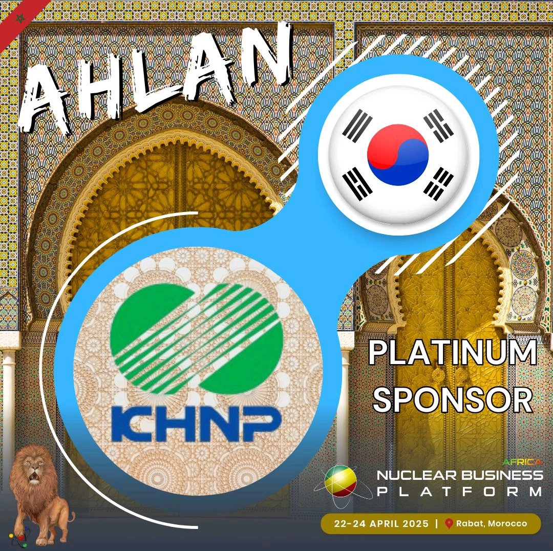 Nuclear_BP's tweet photo. #Ahlan! We are please to welcome ๐ฐ๐ท Korea Hydro & Nuclear Power (KHNP) as a key partner of #AFNBP 2025 which will take place this April in Rabat, #Morocco ๐ฒ๐ฆ
๐ฐ๐ท#KHNP is the sole nuclear power generating company in Korea with 26 nuclear power plants in operation. KHNP's installed nuclear power capacity is 30GW, generating approximately 30% of domestic power generation. Providing a full range of reliable services, KHNP is a globally-recognized company in safe operation and management of NPPs with zero safety accidents since 1978. KHNP is working hard to develop innovative #SMR technology that can serve multiple purposes.
Now in its 4th edition, Africa Nuclear Business Platform brings together senior African government officials involved in their respective country's nuclear power programs to discuss together with the international community on how best to drive their civil nuclear programs forward.
Be part of the conversation to shape the future of the African nuclear market - https://t.co/uRRTmxCAAK
#Africa #korea #nuclear
#NuclearEnergy