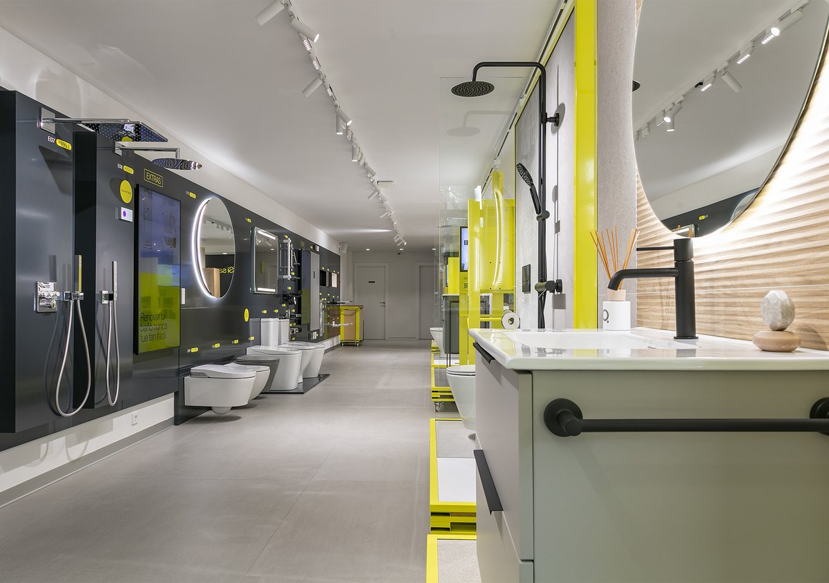 inscaOficial's tweet image. Cada proyecto de exposición tiene su propio enfoque, pero hay principios que siempre aplicamos para lograr espacios eficientes y atractivos. En Queràmic, con el diseño de la consultora Venture Experience.

#ExposiciónDeBaño #BathroomDisplay #TileDisplay #BuildingMaterials