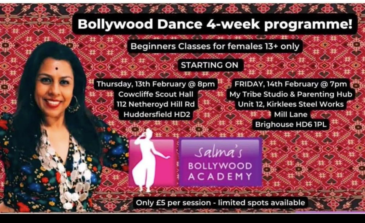 Bollywood Classes Starting This Week!