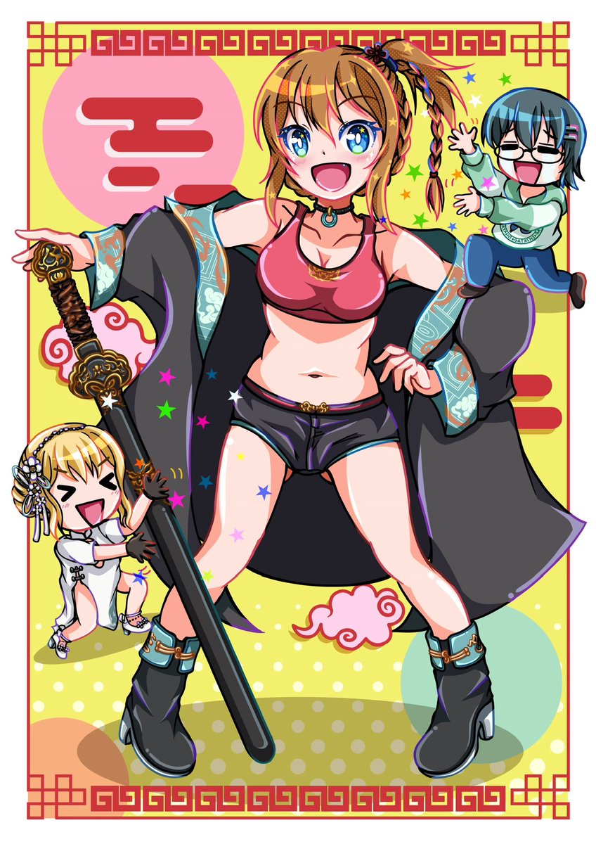 Kiriu_Makoto's tweet image. レパルス着せ替えおめでと〜〜🎊🎉
ついに来たよね！この時のためにアズレンやってたんよ、俺は！

レナウン姉貴も、担当声優の野方こはるさんもお祝いに駆けつけてくれましたww

#アズールレーン
#アズレン
#AzurLane