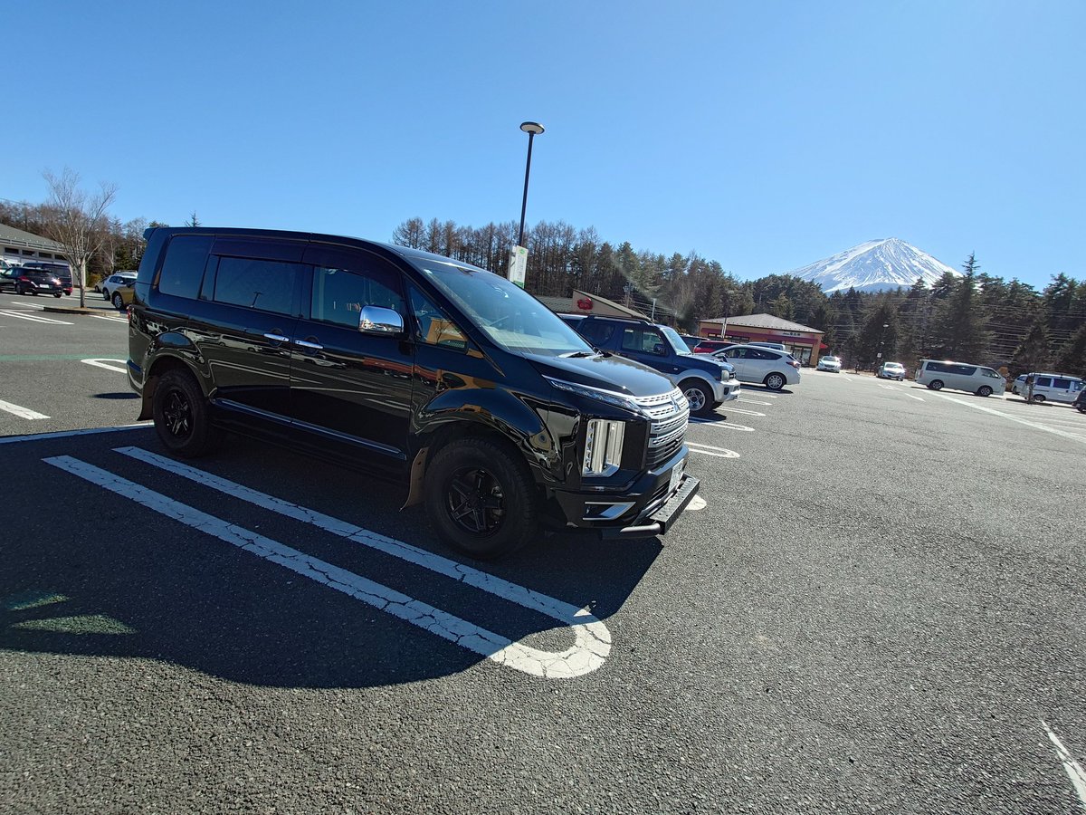 evo8MR725's tweet photo. ふじてん#デリカd5 https://t.co/IlMWQD36ra