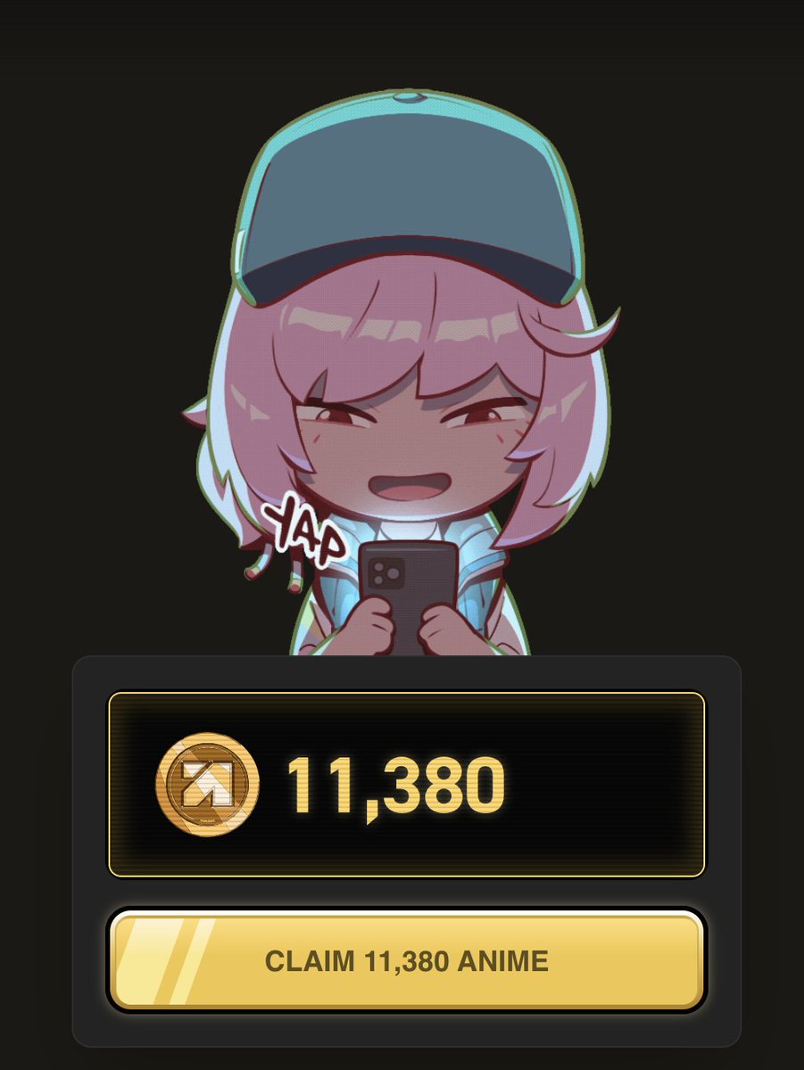 Just got 11K $anime for yapping on Kaito.

ik it ain't much but it's honest reward.

ty <a href="/animecoin/">Animecoin</a> and @_kaitoai 🫡