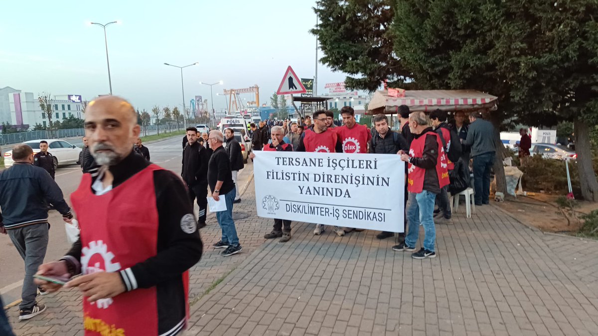 DİSK / LİMTER-İŞ SENDİKASI tweet media