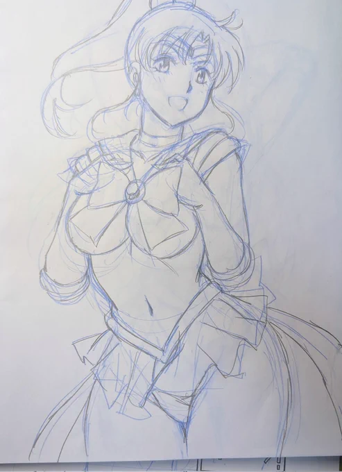 ジュピター描き直し。 