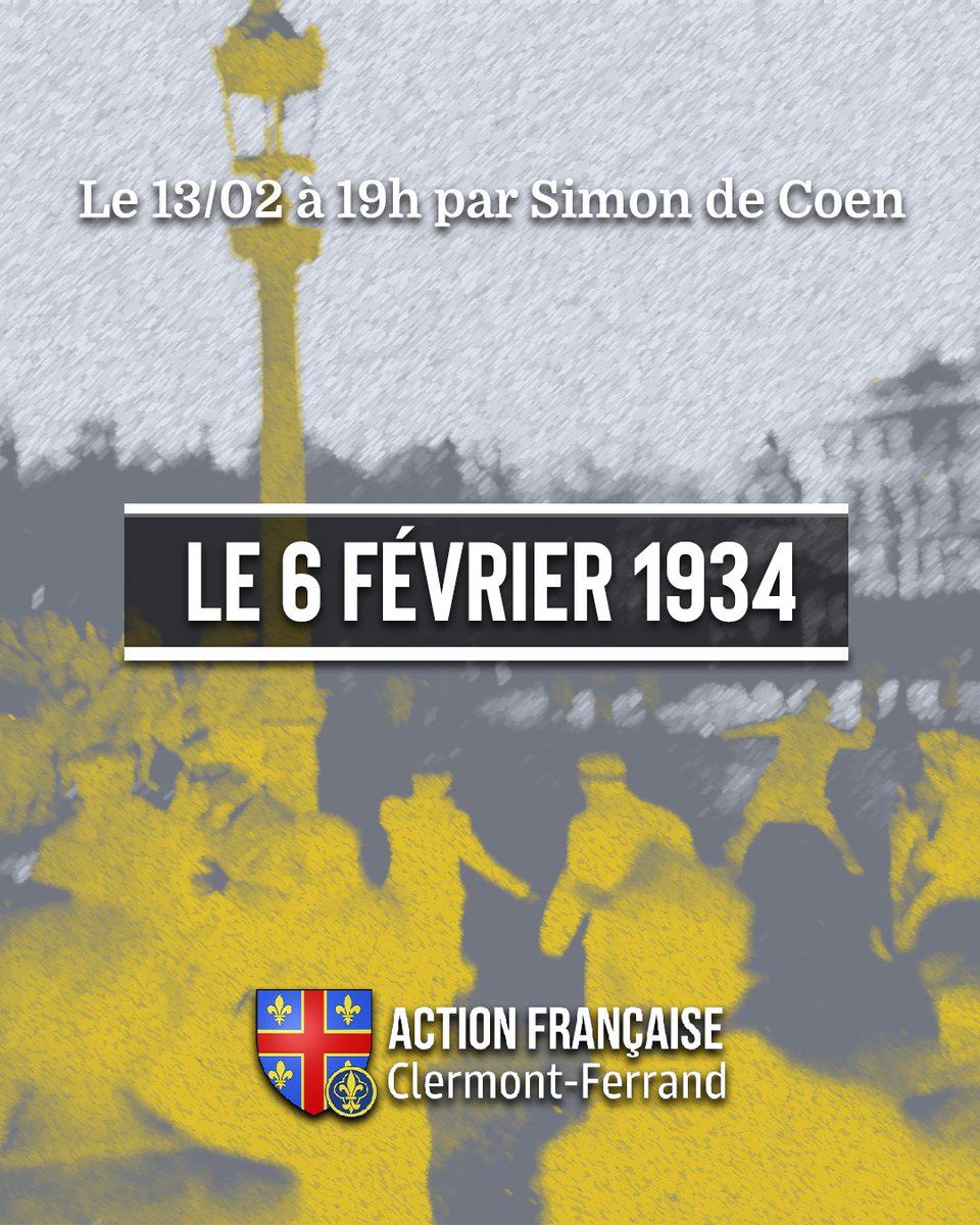 Action Française - Clermont-Ferrand tweet media