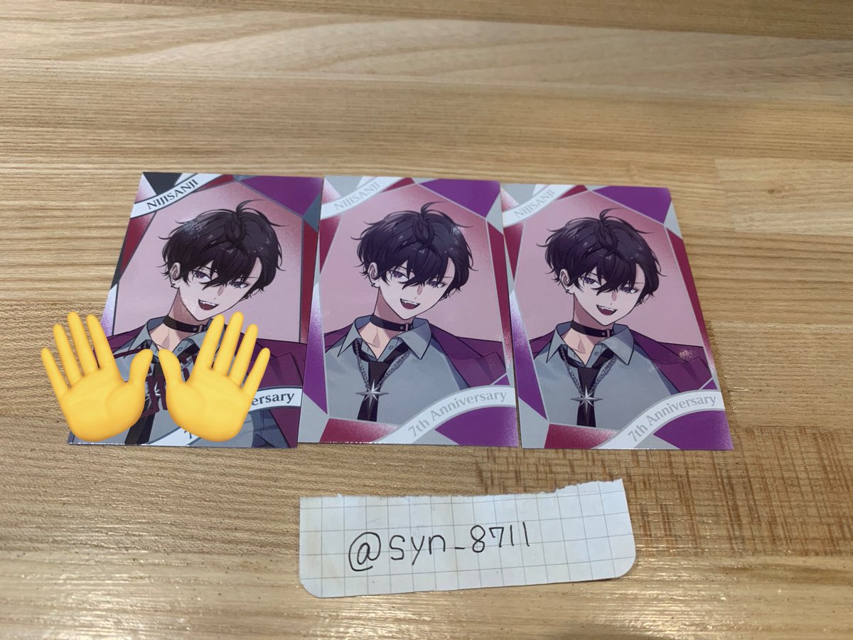 syn_8711's tweet photo. @Dakut_en @1 こんにちは。検索より失礼致します。
下記の画像を所持しているのですが、🗝💸R1と💧N2枚との交換などは可能でしょうか？ https://t.co/t8GocUmcQS