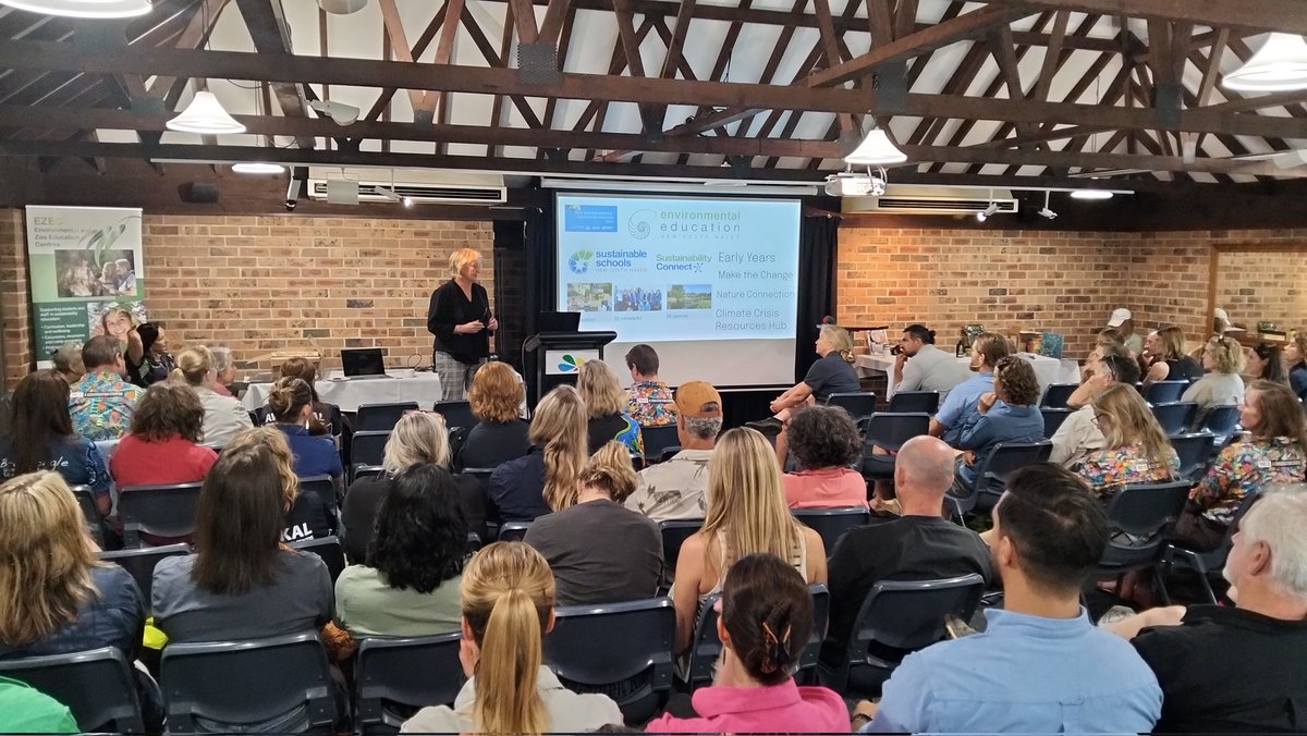 SMEEAndrew's tweet photo. Great Day 1 of 2025 #EZEC (Environmental & Zoo Education Centres) conference at Avoca, NSW. Sharing best practices & a great collegial network #IEEC #EnvironmentalED #publiceducation https://t.co/UPjMwQrTYk