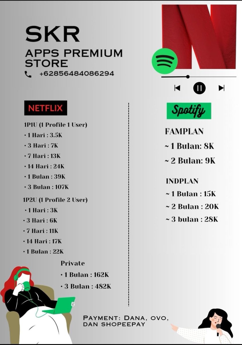 Chernobyl°23°Jual berbagai apps, langsung wa☺️ tweet media