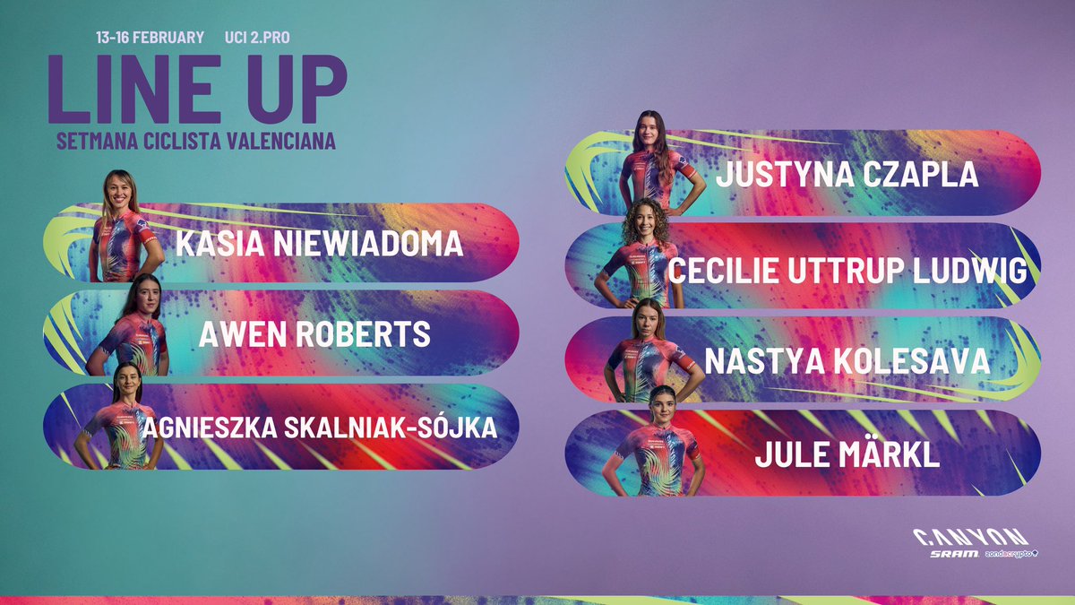 The races are coming thick and fast, and this one marks the season opener for both <a href="/KNiewiadoma/">Katarzyna Niewiadoma</a> and <a href="/CUttrupLudwig/">Cecilie Uttrup Ludwig</a>. 🙌🇪🇸

Hasta pronto, <a href="/SetmanaCiclista/">Setmana Ciclista - Volta Femenina de la CV</a>!
➡️ wmncycling.com/valenciana25/ 

#SetmanaCiclista #TakeTheLead