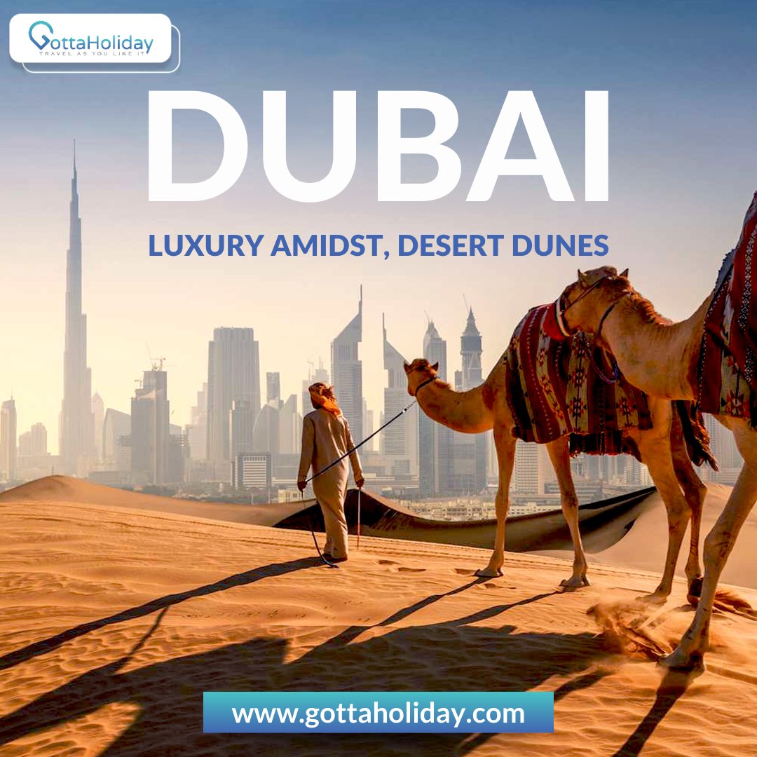 gottaholiday's tweet photo. 🏜️ Dubai – Luxury Amidst Desert Dunes! ✨
Where ultra-modern skyscrapers meet the timeless desert landscape! From luxury resorts to adrenaline-packed desert safaris, Dubai offers the ultimate travel experience.

#DubaiLuxury #DesertEscape #TravelMore #ExploreDubai #LuxuryLife https://t.co/jb0gzf7FLq