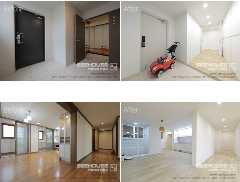 iseehouse's tweet photo. #beforeandafter 
#리모델링전후비교 
#인천인테리어 
#인천구월동롯데캐슬아파트 145.2㎡(44p) 
#리모델링 
#인테리어
#interior #interiordesign
#remodelling
#interiorcontents
#씨하우스 #SEEHOUSE
https://t.co/ZpqVogHe6V https://t.co/3QgF5KdWqs