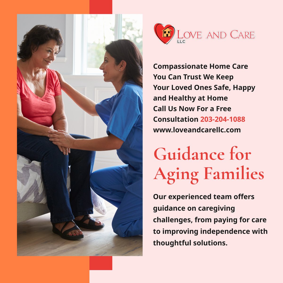 love_carellc18's tweet image. Caregiving just got easier. Let us help you navigate challenges with expert advice and dependable support. Call us today! 

#FairfieldCT #HomeCare #CareSolutions