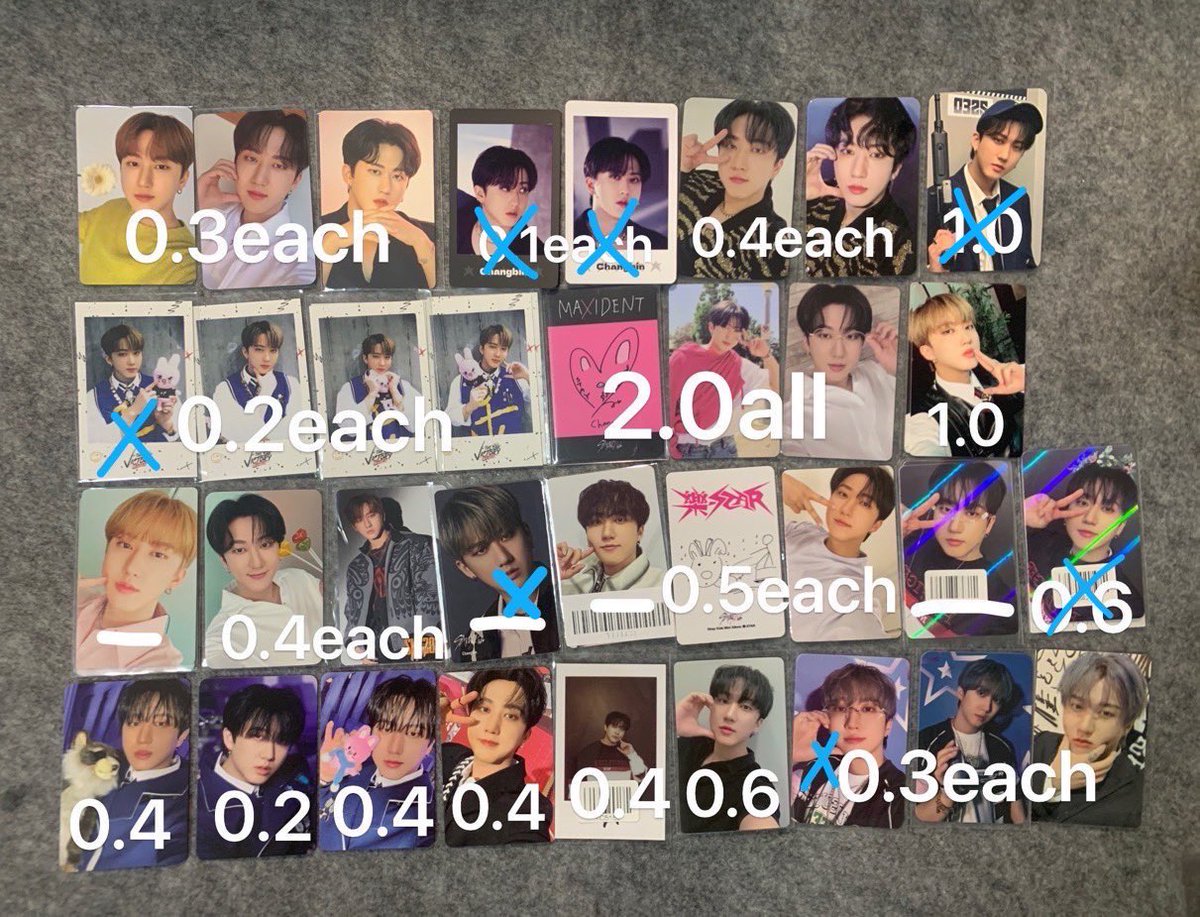 SaleSkz's tweet photo. WTS
Stray Kids 포카  スキズ 
⭕Kr bank⭕Paypal ⭕️Wise⭕️Alipay
1.0⬆️ trade
Ship ww 0.6(tracked)/Korean address 0.18
BangChan  Leeknow Changbin Hyunjin  Jisung  Felix  Seungmin I.N
➡️DM
스키즈 방찬 리노 서창빈 황현진 한 필릭스 김승민 아이엔 포카 Stray Kids 양도 스트레이키즈 양도 https://t.co/EaMshACUhT
