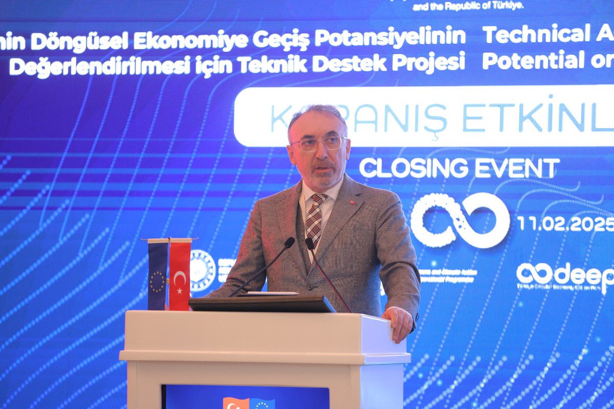 fatihturan54's tweet photo. Ülkemizin Döngüsel Ekonomiye Geçiş Potansiyelinin Değerlendirilmesi için Teknik Destek Projesi (DEEP) Kapanış Toplantısını, Bakan Yardımcımız Sn. Fatma VARANK, Dışişleri Bakan Yardımcımız Sn. Büyükelçi Mehmet Kemal BOZAY ve AB Türkiye Delegasyonu Başkanı Sn. Büyükelçi Thomas Hans OSSOWSKI’nin katılımlarıyla gerçekleştirdik.

Projede emeği geçen tüm mesai arkadaşlarıma ve proje ekibine teşekkür ediyorum.