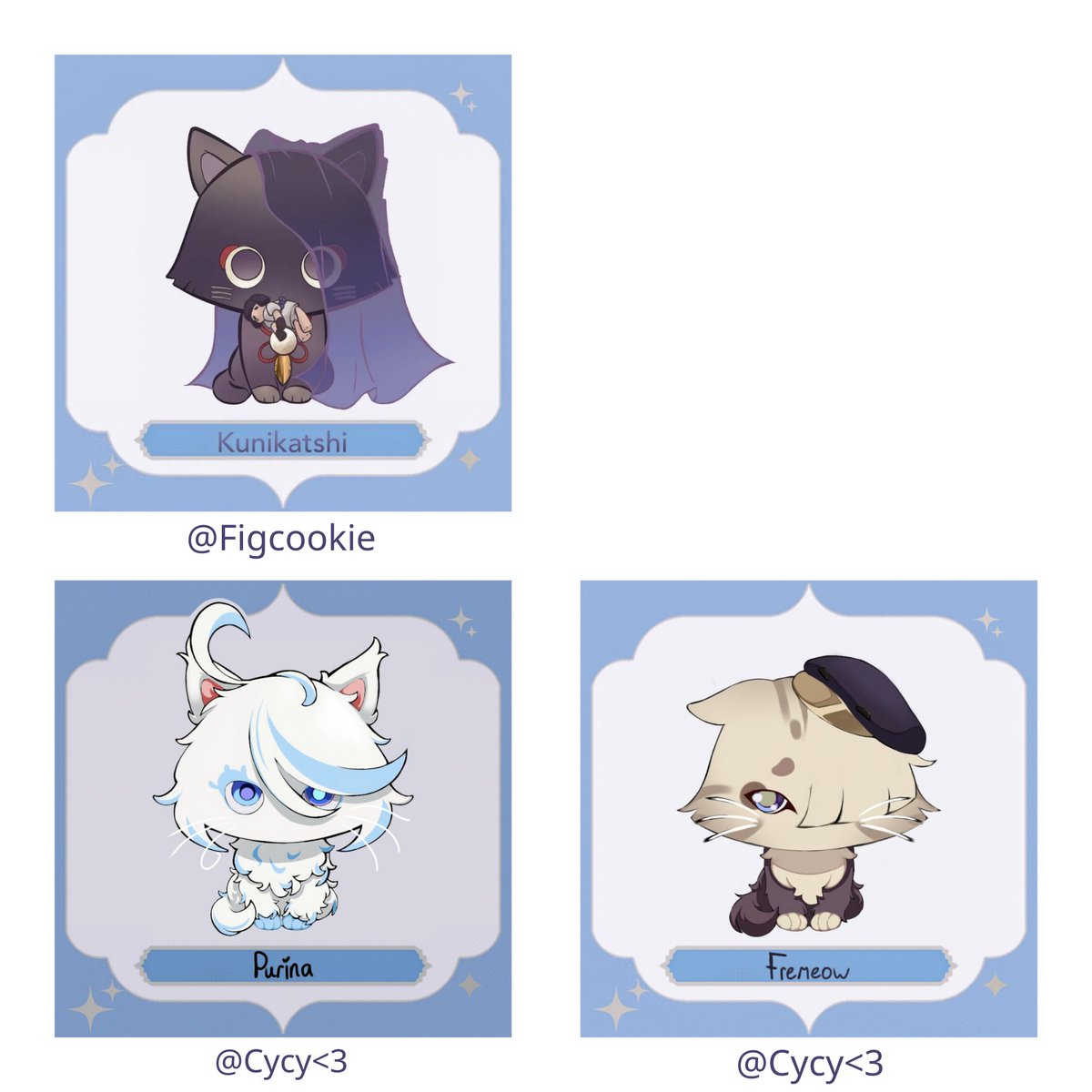 HoYoLAB_Mimo's tweet image. Creating You Own Wanderer Cat~
Come and see the Cute Art Work created by the HoYoLAB users during the Wanderer's Birthday day event!
>>>
Artwork Showcase:
hoyolab.com/article/369758…
Event Post:
hoyolab.com/article/360545… (The art works are ranked in no particular order)