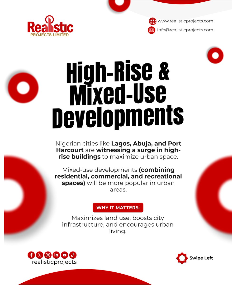 Realisticproj's tweet image. #SmartBuildings #RealisticProjects #SustainableLiving #BuildingForTheFuture #NigeriaConstructionTrends
