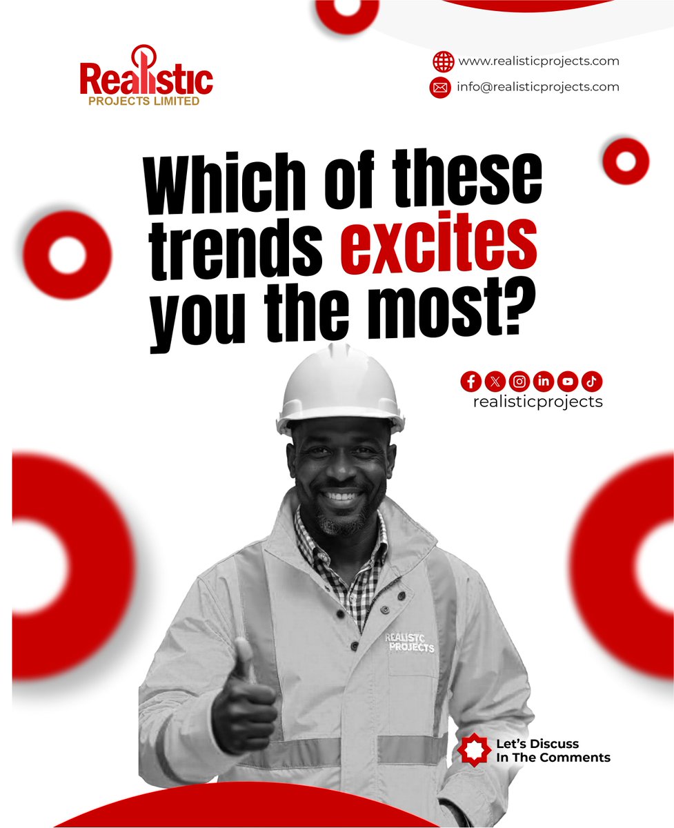 Realisticproj's tweet image. #SmartBuildings #RealisticProjects #SustainableLiving #BuildingForTheFuture #NigeriaConstructionTrends